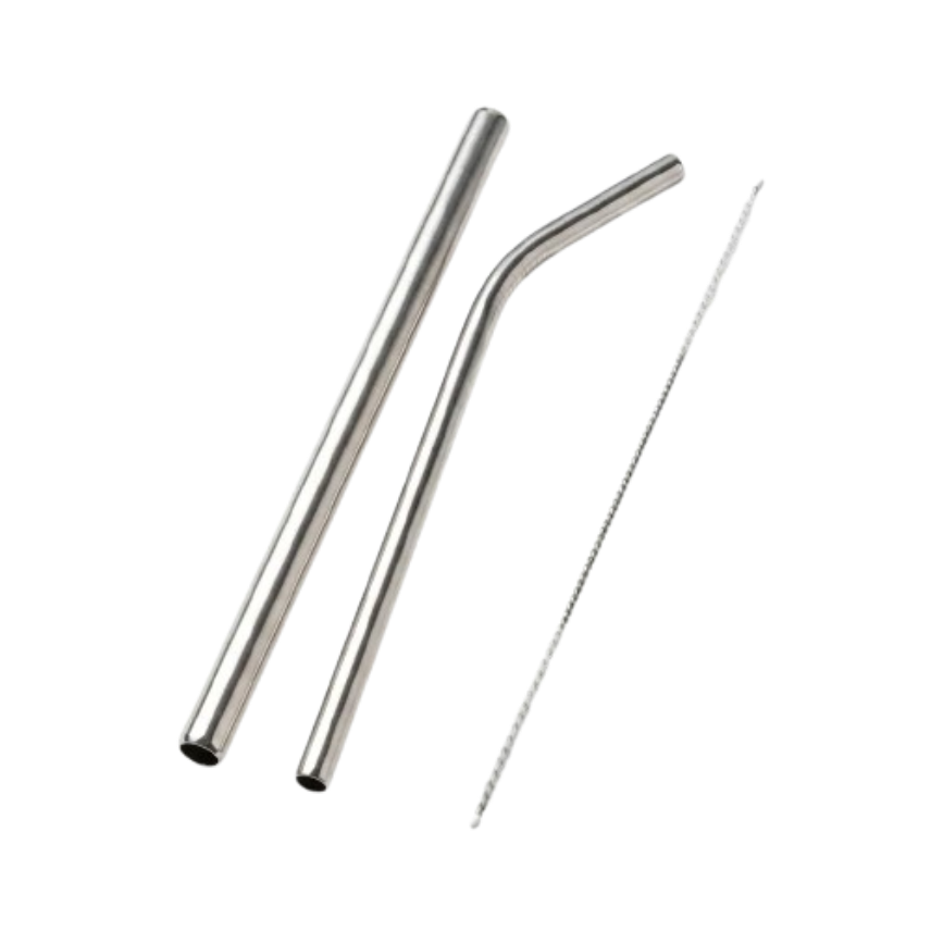 Stainless Steel Straw and Brush