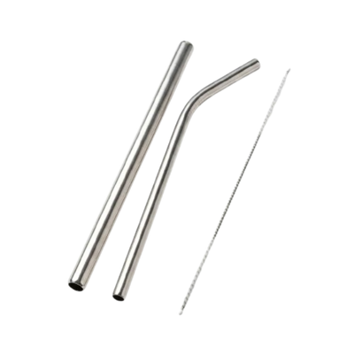 Stainless Steel Straw and Brush